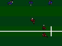 une photo d'Ã©cran de Super Rugby sur Nintendo Nes